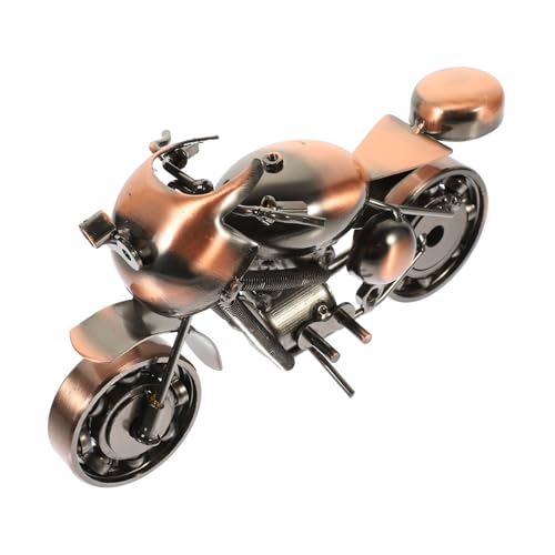 STOBOK Modell Aus Dekofigur Für Kinderzimmer Motorradspielzeug Bronze Einzigartiges Für Jungen Und ädchen Authentisches Design Für Sammler Und Dekoration von STOBOK