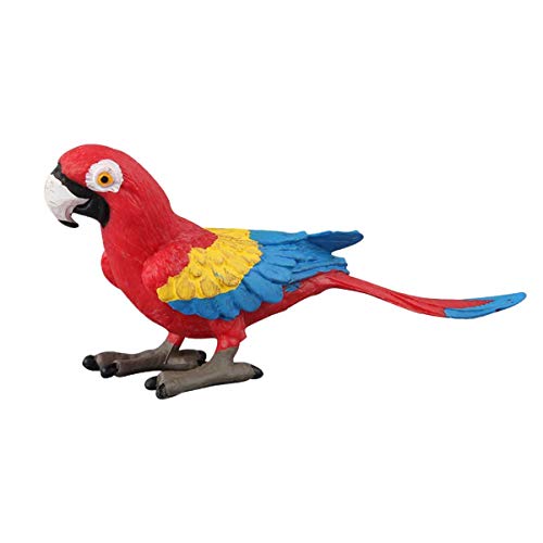 STOBOK Vogel Dekorative Figuren Papagei Statue Modell Dekoration für Kinder von STOBOK