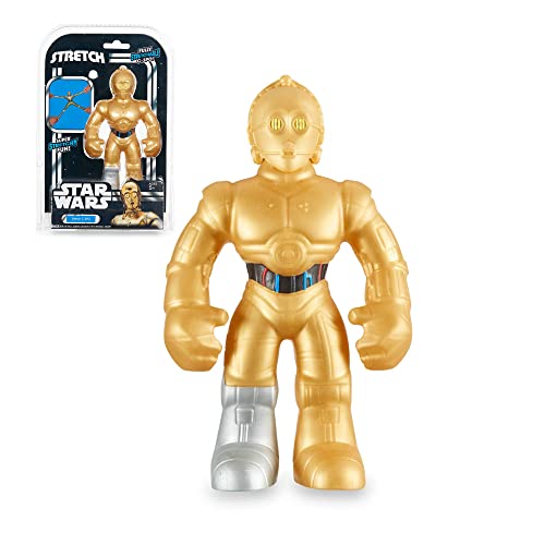 STRETCH ARMSTRONG, Figur 18 cm, ausziehbar, C-3PO, Spielzeug für Kinder ab 5 Jahren, Giochi PREZIOSI, TR404 von Star Wars