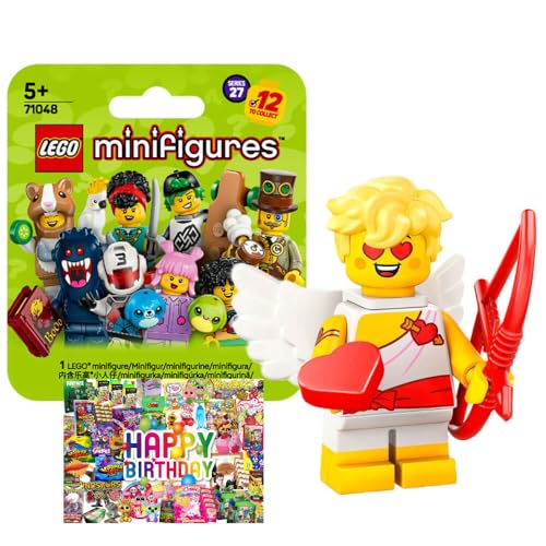 Bundle mit Lego Minifigures 71048 - Sammelfiguren Serie 27 - Figur Auswahl (8. Amor) von STRONCARD