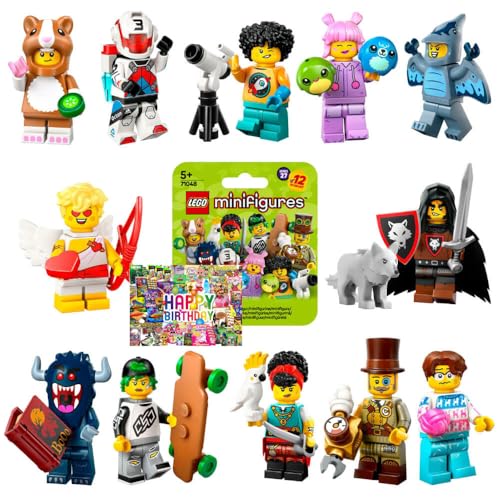 Bundle mit Lego Minifigures 71048 - Sammelfiguren Serie 27 - Figur Auswahl (Alle 12 Figuren) von STRONCARD