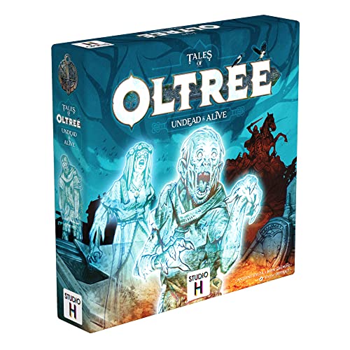 Oltree: Undead & Alive Erweiterung, kooperatives Strategiespiel, ab 10 Jahren, für 2 bis 4 Spieler, 60 Minuten von STUDIO H