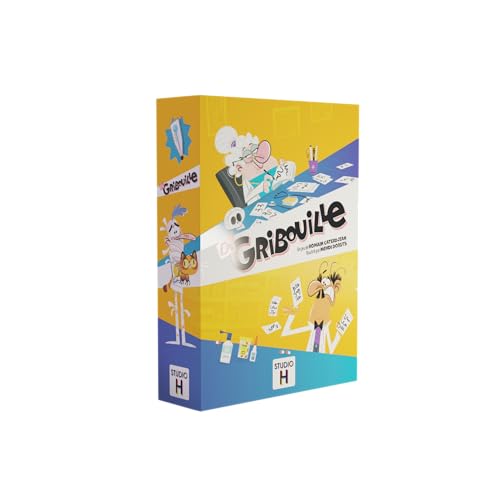 STUDIO H - DR GRIBOUILLE – Das kooperative Kommunikationsspiel – Willst du Arzt oder Apotheker Sein? EIN wahnhaftes Spiel – für 2 bis 5 Spieler – ab 10 Jahren von STUDIO H