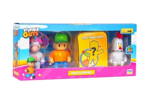 STUMBLE GUYS S1 Mini Action Figures - 4 Pack VER.A von STUMBLE GUYS