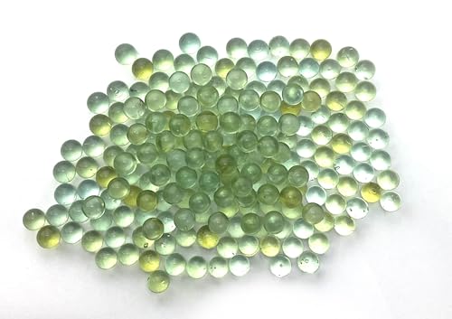 STUWU 200 Stück Klare Deko Murmeln 11mm Glas Froschleich Design Murmeln Mehrfarbig Deco Marbles von STUWU