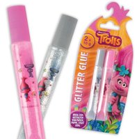 Trolls Glitzerkleber, 2er Pack Bastelkleber mit den coolen Zwergen von STYLEX Schreibwaren GmbH