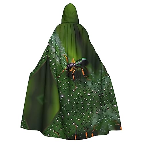 STejar Regenbögen Insekten Halloween Erwachsene Kapuzenumhang Kapuzenmantel Umhang Damen Herren Halloween Dress Up Party Cosplay Kostüme von STejar