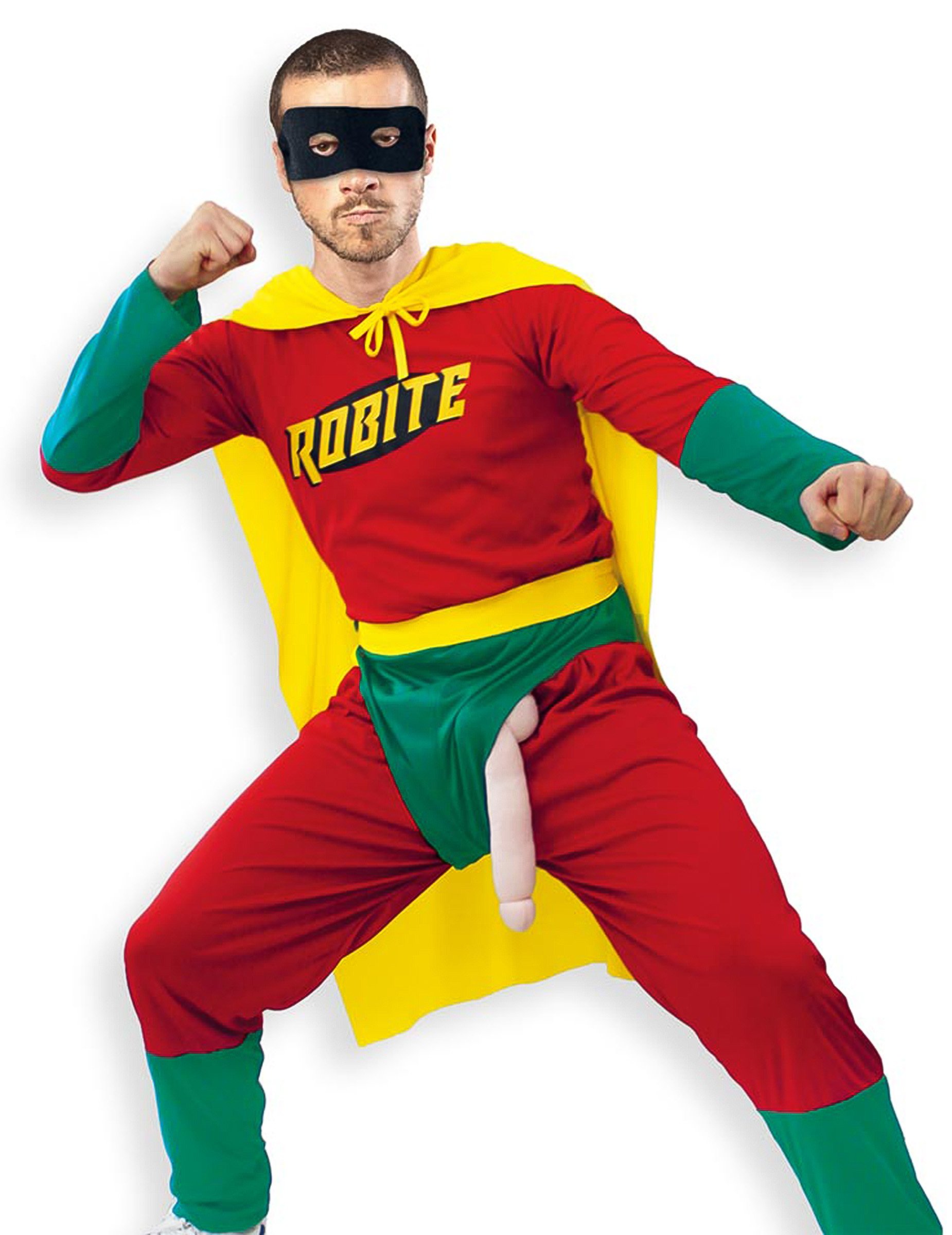 Robite Kostüm Herren Humor rot-grün-gelb Robite Kostüm Herren Humor rot-grün-gelb von SUD TRADING