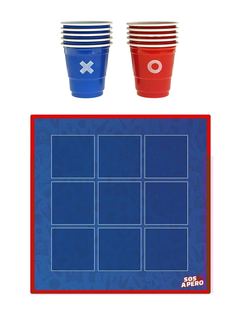 Tic Tac Toe Aperitif Spiel Tic Tac Toe Aperitif Spiel von SUD TRADING