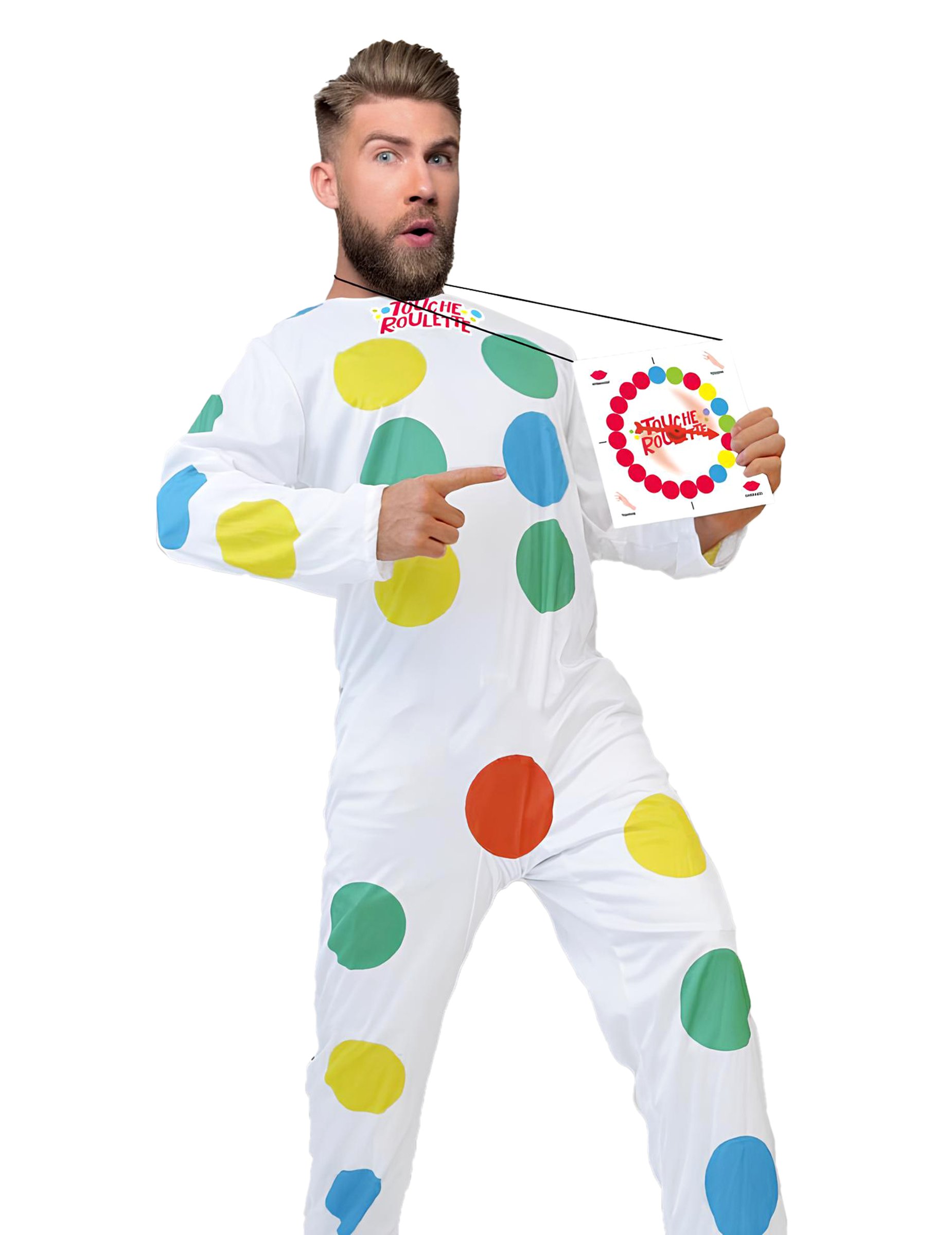 Verspieltes Fun-Kostüm für Erwachsene Verspieltes Fun-Kostüm für Erwachsene von SUD TRADING