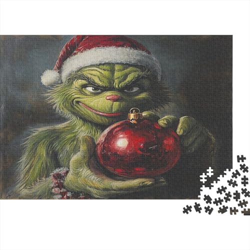 Grinch Puzzle 1000 Teile Für Erwachsene Und Kinder Ab 14 Jahrenfür Stressabbauer Puzzlespiel Erwachsenen Puzzlespiel Puzzel 1000pcs von SUFFERBOW