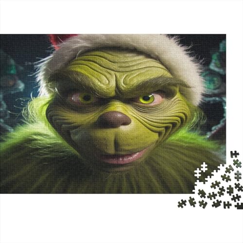 SUFFERBOW Grinch Puzzle 1000 Teile - Puzzle Für Erwachsene, Puzzlespiel Erwachsenen Puzzel 1000pcs von SUFFERBOW