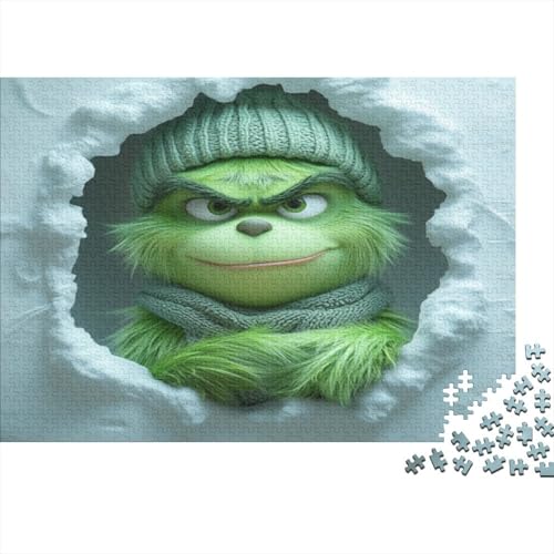 Grinch Puzzlespiel 1000 Teile Erwachsene -Puzzle 1000 Stück Spiel Puzzles Für Erwachsene Kinder Puzzle Erwachsenen Puzzlespiel Puzzel 1000pcs von SUFFERBOW