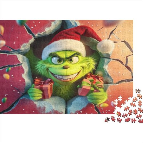 Grinch Puzzlespiel 1000 Teile Puzzle Für Erwachsene Und Kinder Ab 14 Jahren, Puzzle Erwachsenen Puzzlespi Puzzel 1000pcs von SUFFERBOW