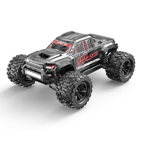 SUIOPPYUW 4X Go 10208 Hobby Grade Ferngesteuertes Auto für Rennsportfans All Terrain Racing Hyper Go 10208 Brushless 10208 V2 Fahrzeug, Schwarz von SUIOPPYUW