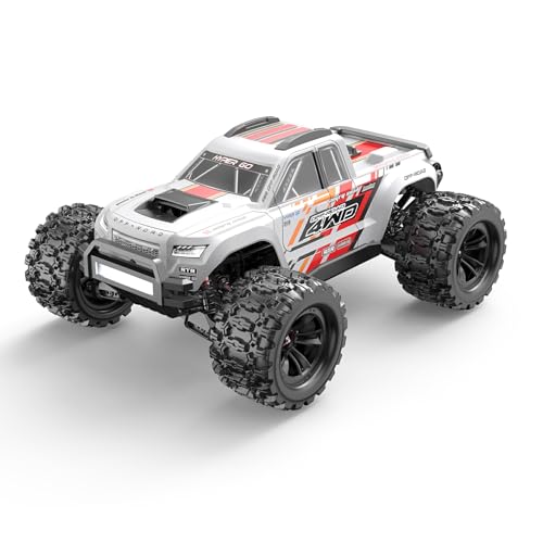 SUIOPPYUW 4X Go 10208 Hobby Grade Ferngesteuertes Auto für Rennsportfans All Terrain Racing Hyper Go 10208 Brushless 10208 V2 Fahrzeug, Weiß von SUIOPPYUW