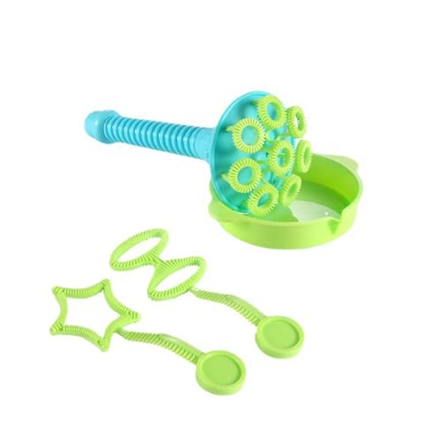 SUIOPPYUW Blase Gebläse Set Für Kinder Outdoor Blase Maker Spielzeug Wiederverwendbare Blase Rohr Set Für Gärten ABS Lautsprecher Blase Maschinen Set von SUIOPPYUW