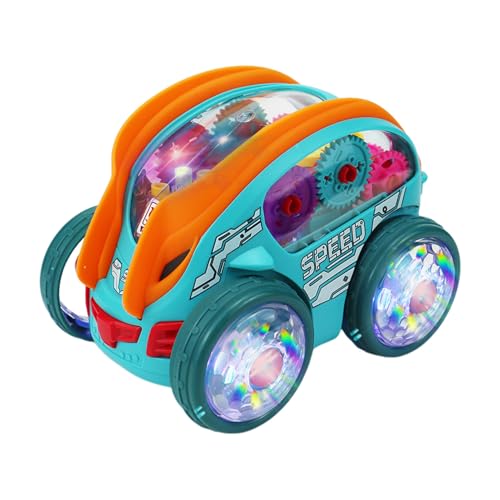 SUIOPPYUW Dynamisches Getriebeauto, transparentes elektrisches Spielzeugauto für Kinder, transparentes Elektroauto Spielzeug, ABS Getriebeauto Spielzeug von SUIOPPYUW