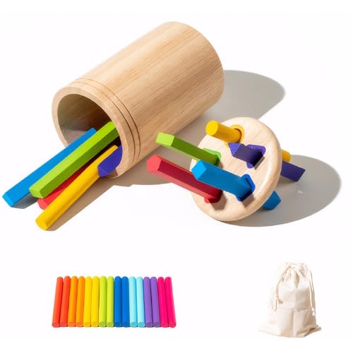 SUIOPPYUW Frühes Lernspielzeug stimuliert aktives Erkunden mit langlebigem Spielzeug Ab 1 Jahr Frühkindliches Intelligenzspielzeug, bunt, weiße Box, Würfelstab 0.25 kg SUIOPPYUW Frühes Lernspielzeug stimuliert aktives Erkunden mit langlebigem Spielzeug Ab 1 Jahr Frühkindliches Intelligenzspielzeug, bunt, weiße Box, Würfelstab 0.25 kg von SUIOPPYUW