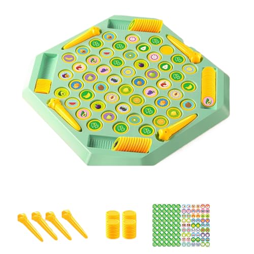 SUIOPPYUW Fruit Flip Memory Board, Board für Aktivitäts Kindergartenspiel Memory Spiel, für und Training, für Kinder pädagogisch, Früchte 52 Stück SUIOPPYUW Fruit Flip Memory Board, Board für Aktivitäts Kindergartenspiel Memory Spiel, für und Training, für Kinder pädagogisch, Früchte 52 Stück von SUIOPPYUW