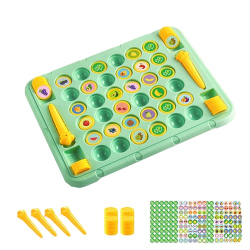 SUIOPPYUW Fruit Flip Memory Board, Board für Aktivitäts Kindergartenspiel Memory Spiel, für und Training, für Kinder pädagogisch, Tiere Früchte 52St SUIOPPYUW Fruit Flip Memory Board, Board für Aktivitäts Kindergartenspiel Memory Spiel, für und Training, für Kinder pädagogisch, Tiere Früchte 52St von SUIOPPYUW
