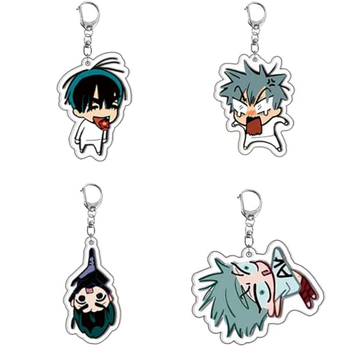 4 Set Alien Stages Figur Schlüsselanhänger Anime Funny Key Chain Kollektionen Alien Stages Niedliche Tasche Charms von SUJEBRAN