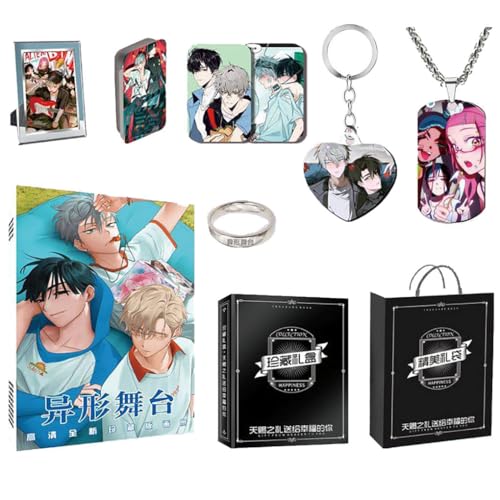 Alien Stages Sammlungen - Anime Anhänger Halskette Ring Karte Box - Alien Stages Figuren Cosplay Accessories Alien Stages Sammlungen - Anime Anhänger Halskette Ring Karte Box - Alien Stages Figuren Cosplay Accessories von SUJEBRAN