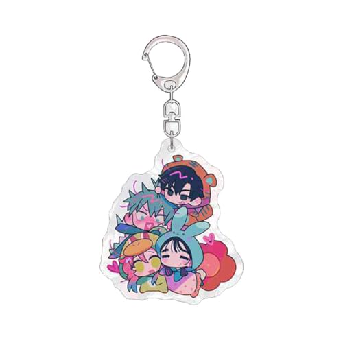 Alien Stages Schlüsselanhänger Anime Figur Key Chain Kollektionen Alien Stages Niedliche Car Key Accessories (1) von SUJEBRAN