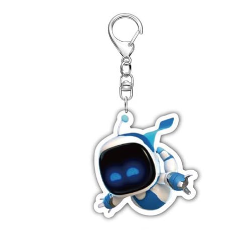 AstroRobots Schlüsselanhänger Game Action Figures Key Chain Kollektionen Niedlich Tasche Charms (4) von SUJEBRAN