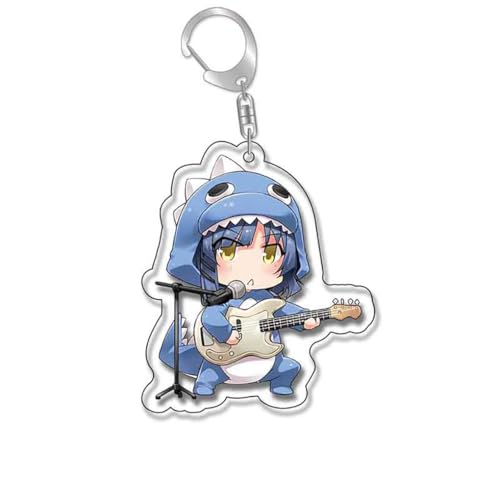 Bocchi Rock Schlüsselanhänger Anime Action Figures Key Chain Kollektionen Bocchi Rock Niedliche Tasche Charms (1) von SUJEBRAN