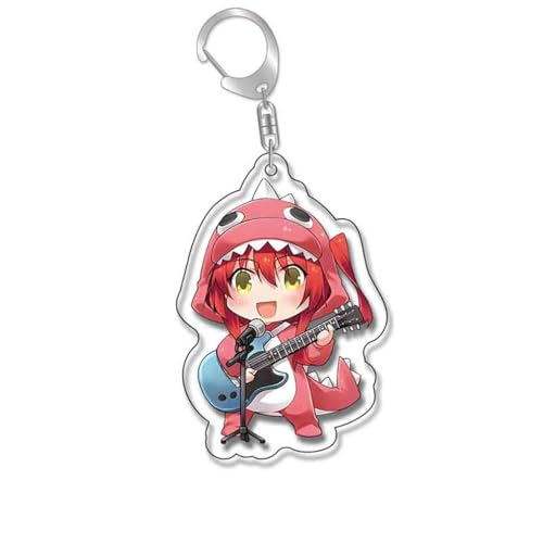 Bocchi Rock Schlüsselanhänger Anime Action Figures Key Chain Kollektionen Bocchi Rock Niedliche Tasche Charms (3) von SUJEBRAN