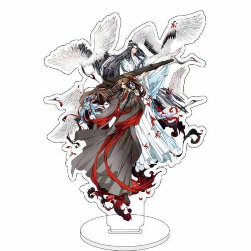 SUJEBRAN Grandmaster Demonic Cultivation Acrylic Stand Modaozushi Figur Wwuxian Lanwangji Zubehör Dekoration Anime Acrylständer Sammlung (A) von SUJEBRAN