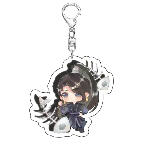 SUJEBRAN Heaven Official's Blessings Schlüsselanhänger Anime Figur Hua Cheng Xie Lian Cosplay Keychain Car Key Charms (3) von SUJEBRAN