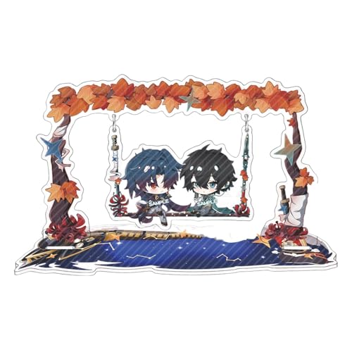 SUJEBRAN Honkai-Star Rail Figure Acrylic Stand Anime Figur Honkai Cute Archeron Acryl Ständer Kollektionen Deco (4) von SUJEBRAN