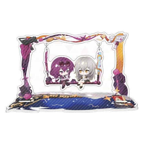 SUJEBRAN Honkai-Star Rail Figure Acrylic Stand Anime Figur Honkai Cute Archeron Acryl Ständer Kollektionen Deco (5) von SUJEBRAN