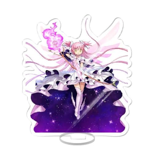 SUJEBRAN Madoka Magica Acryl Stand Anime Figur KanameMadoka Acryl Ständer Kollektionen Bungo Strays Dogs Deco 15cm (1) von SUJEBRAN