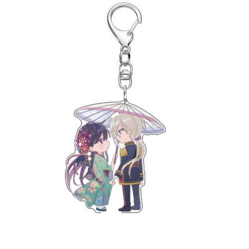 SUJEBRAN Meine Ganz Besondere Hochzeit Schlüsselanhänger Anime Figur Keychain Niedliche Tasche Car Key Charms (4) von SUJEBRAN