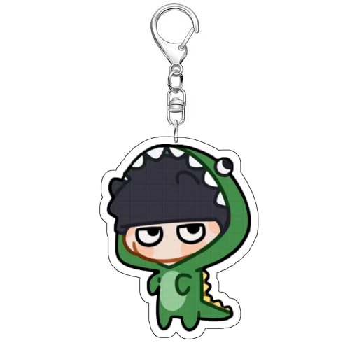 SUJEBRAN Mob Psychos 100 Schlüsselanhänger Anime Figur Key Chain Kollektionen Mode Tasche Charms (4) von SUJEBRAN