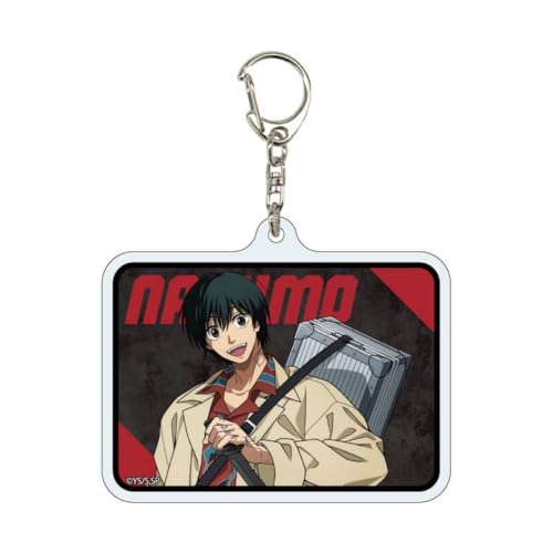 SUJEBRAN Sakamoto Day Schlüsselanhänger Anime Figur Key Chain Kollektionen Niedliche Tasche Charms (C) von SUJEBRAN