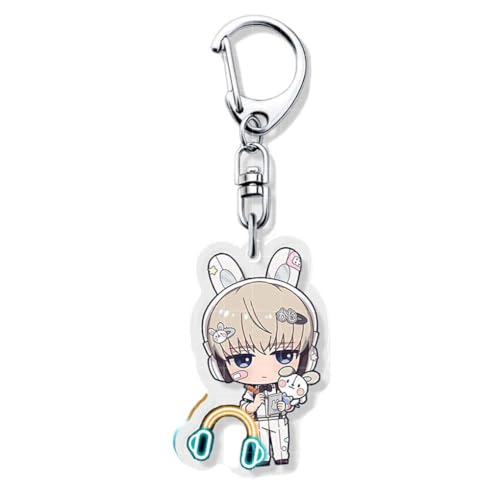 SUJEBRAN Wind Breakers Figure Schlüsselanhänger Anime Figur Keychain Tasche Charms Car Key Accessories (5) von SUJEBRAN