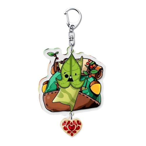 SUJEBRAN Zalelda Echoes Wisdom Schlüsselanhänger Game Figur Key Chain Kollektionen Zalelda Niedliche Tasche Charms (4) von SUJEBRAN