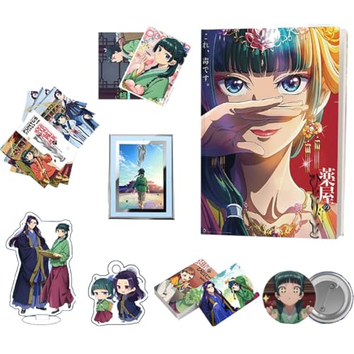 Tagebücher der Apothekerin Sammlungen - Anime Poster Stand Artbook Schlüsselanhänger Badge Karte Box - The Apothecary Diary Figuren Dekorationen von SUJEBRAN