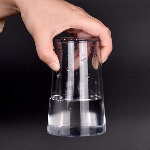 SUMAG Hydrostatisches Glas Hunging Wasser in der Tasse Magic Tricks mit Anleitung Bühne Close Up Gimmick Requisiten Comedy Liquid bleibt in Glaszauber von SUMAG