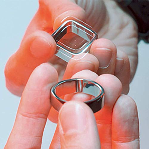 SUMAG Ambi Ring Magic Tricks Circle Square Magic Magier Zubehör Close-up Street Optische Illusion Gimmick Requisiten von SUMAG