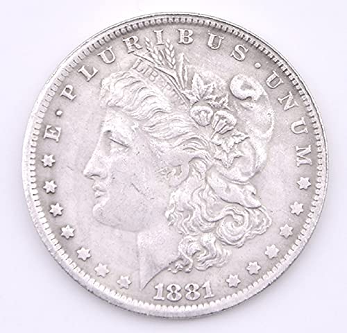 SUMAG Magietricks 1PC Stahl Morgan Dollar (Dia 1,5 Zoll) Zaubertricks Stage Close-Up Zaubershow Trick Requisiten Gimmick Illusionen erscheinen Vanish Coin von SUMAG