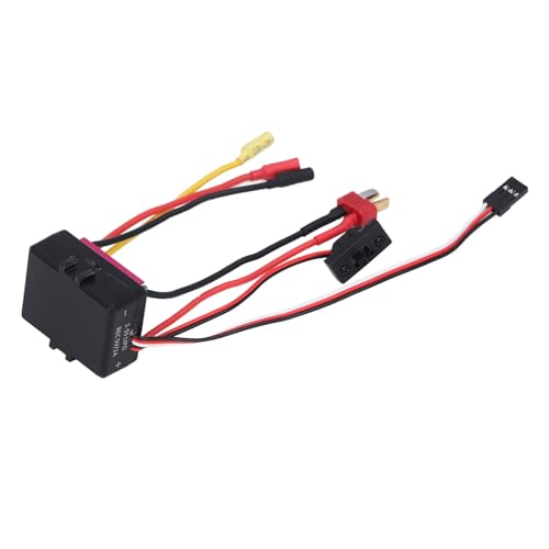 35 A Bürstenloser Regler, 5 V/2 A RC-Auto-ESC-Ersatz, Elektronischer Geschwindigkeitsregler für RC-Auto und RC-Boot, Wasserdichter RC-Spitzenstrom, 120 A Bürstenloser Regler für 1/14, 1/16, 1/18 RC-Au von SUNFECILI