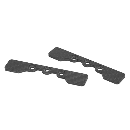 SUNFECILI 2PCS RC Lower Arm Stopper Carbon Fiber RC Lower Arm Stopper Platte Ersatz für TT02 RC Auto Upgrade Teile von SUNFECILI