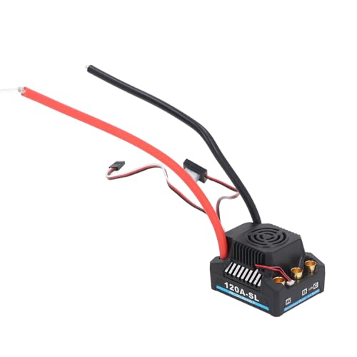 SUNGOOYUE 120A Bürstenloser ESC High Power RC Elektronischer Geschwindigkeitsregler für 1 8 1 10 Modellauto von SUNGOOYUE