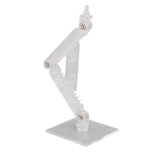 Action-Figuren-Display-Halter, Hohe Stabilität, Puppenmodell-Ständer für 6-Zoll-Action-Puppen-Modelle, Heimdekoration, Anime-Sammlung, 10 Stück (Transparent) von SUNGOOYUE