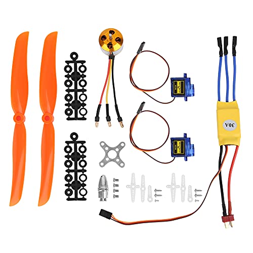 RC Flugzeug Brushless Motor Set, A2212 1400KV Brushless Motor+30A Regler+SG90A 9G Servo und 8060 Propeller f¨¹r RC Flugzeug Plan(Upgrade-Set),Zubeh?r f¨¹r Modellflugzeuge von SUNGOOYUE